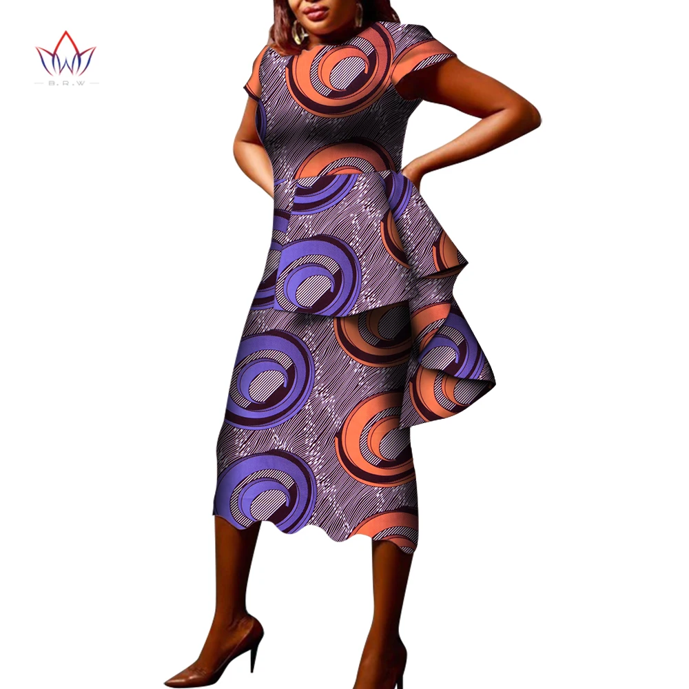 

Африканские платья для женщин модная новинка Африканский Дашики платье с коротким рукавом женская одежда повседневное рабочее платье хала...