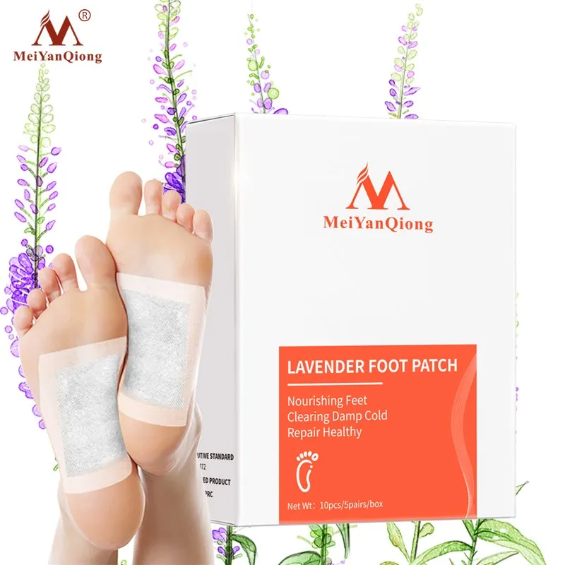 

MeiYanQiong Lavender Nourishing Repair Foot Patch Nourishing Feet Repair Healthy improve sleeping nourishing Foot Care Product