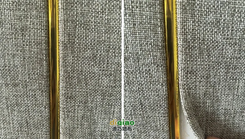 Домашний декор ПВХ самоклеящаяся имитация металлической отделки стен линия