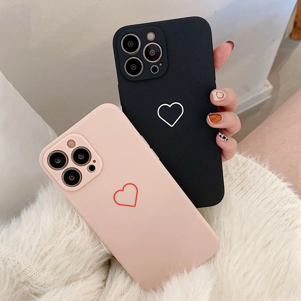 

Силиконовый чехол для iPhone 13 12 11 Pro Max Mini XR XS X 7 8 Plus SE 6S