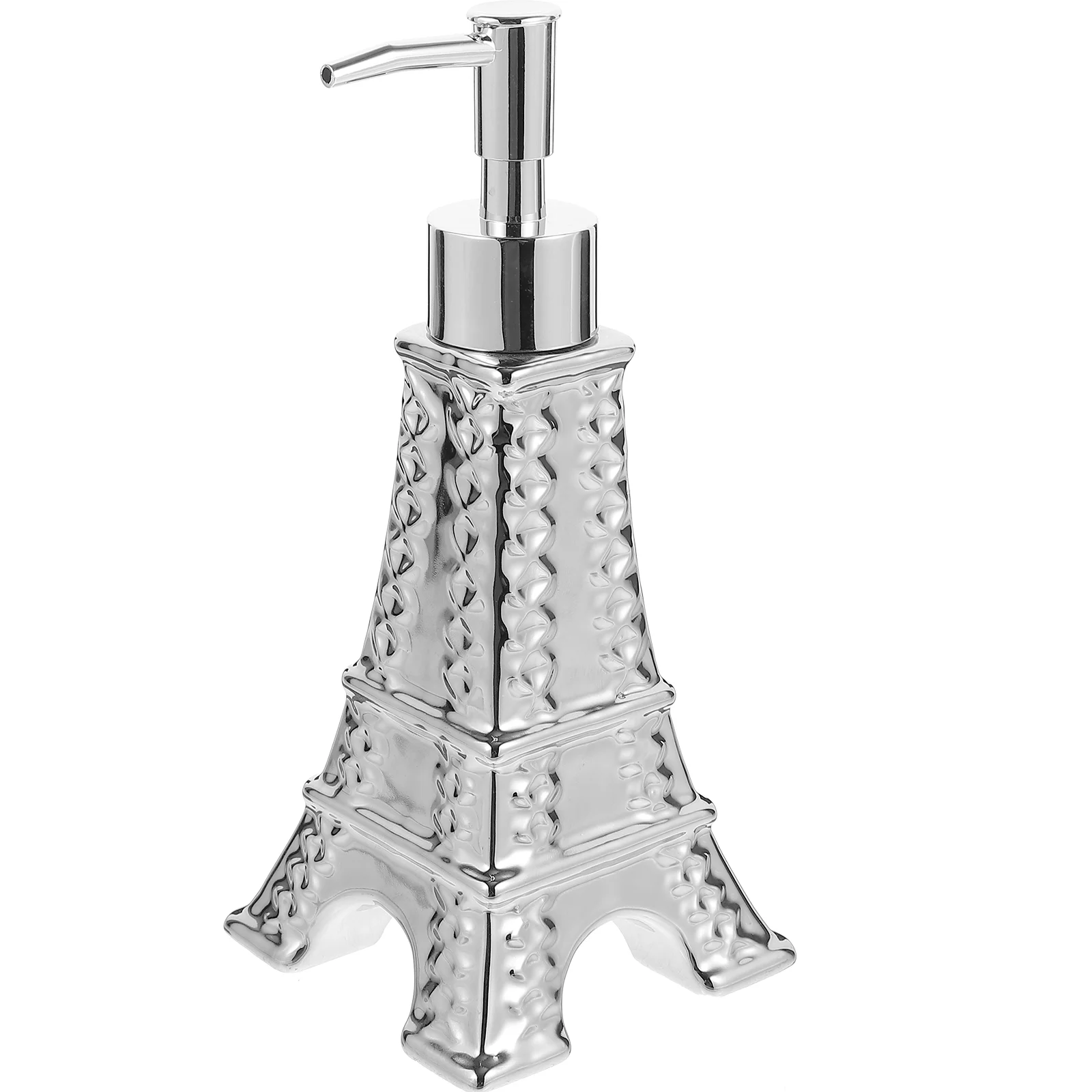

Eiffel Tower Lotion Dispenser Soap Dispenser Ceramic Liquid Dispenser Refillable Hand Lotion Pump Bottle