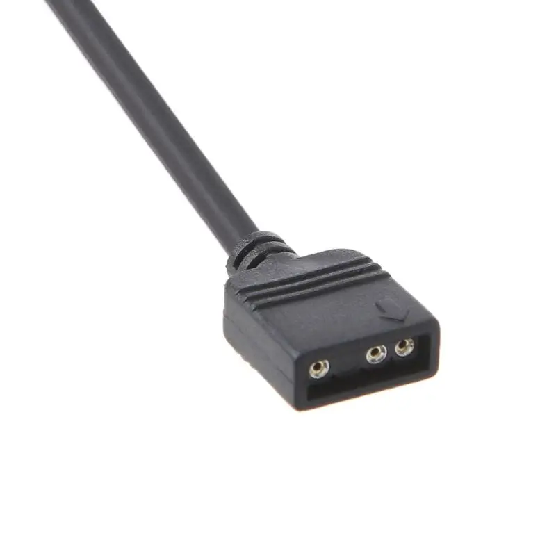 

Аксессуары для материнской платы ПК материнская плата 5 в 3 контакта RGB Разъем Кабель с несколькими разъемами
