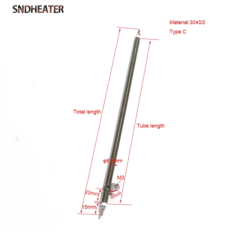 

SNDHEATER Трубка нагревателя зеленая 300 Вт 2 шт.