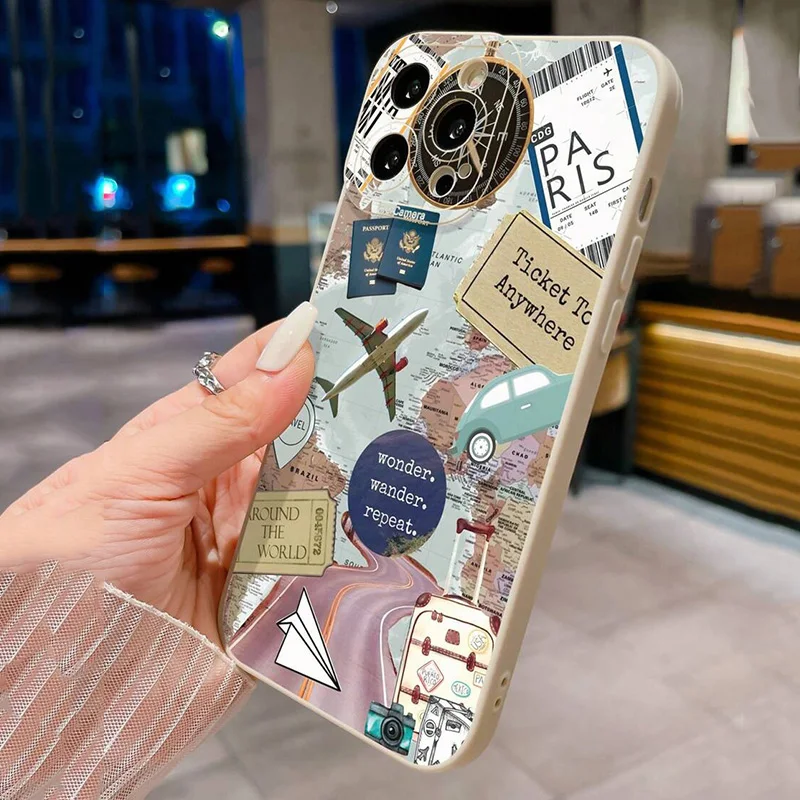 Фото Чехол для Xiaomi 11 Lite 5G NE Mi 14T 14 13T 13 12T 12 Poco F6 F5 X5 X6 X3 M6 Pro4G Travel Element Pattern Eye Design Чехол для телефона №5