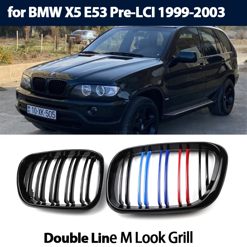 

Решетки для BMW X5 E53 Pre-LCI 1999 2000 2001 2002 2003, 1 пара
