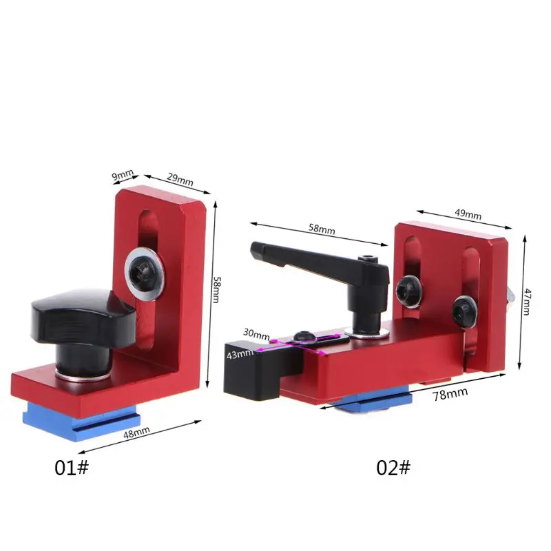 Стопор для Т-образных пазов деревообработки