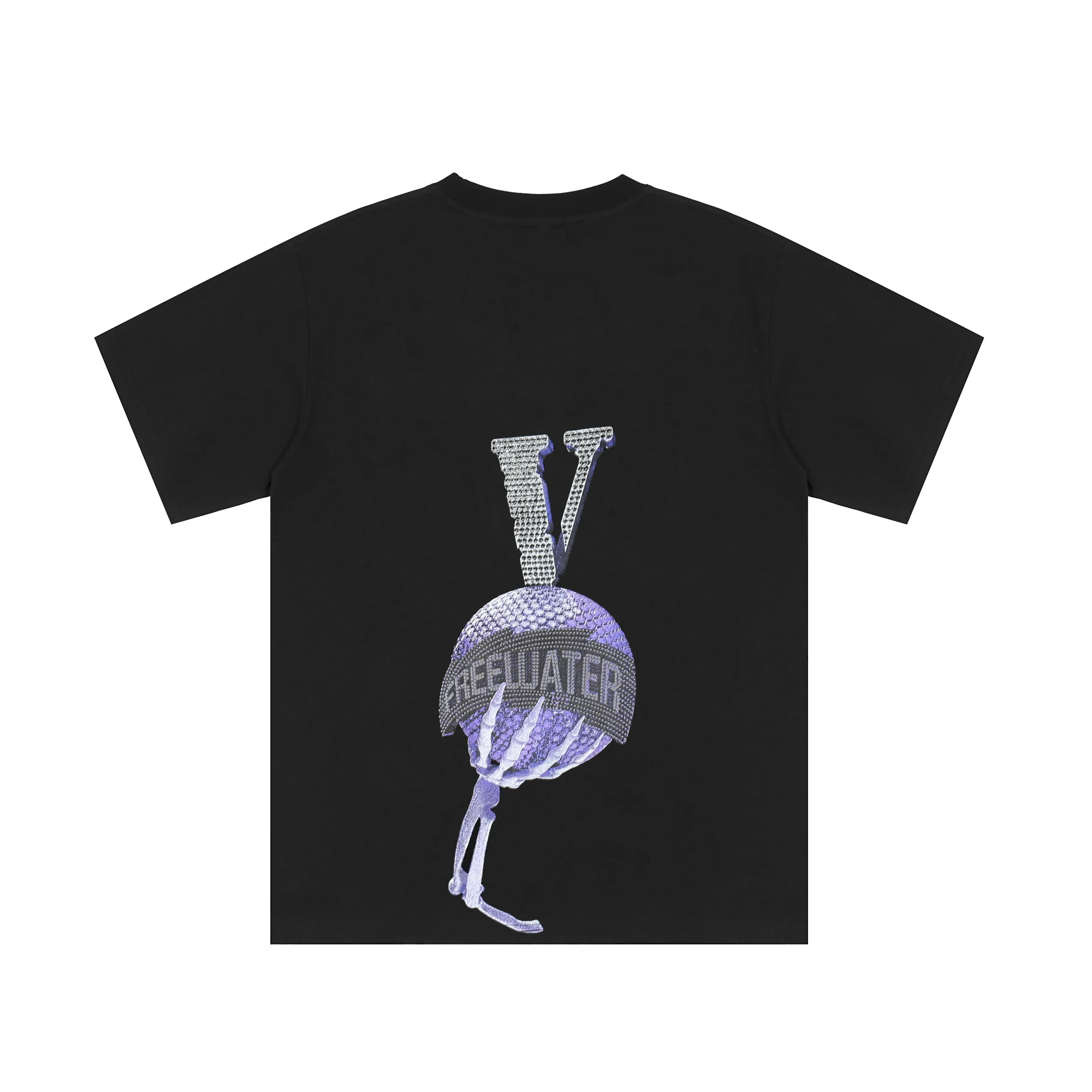

Футболка VLONE Мужская/женская с коротким рукавом, 100% хлопок, оригинальная брендовая уличная одежда, популярная в стиле хип-хоп, V109, на лето