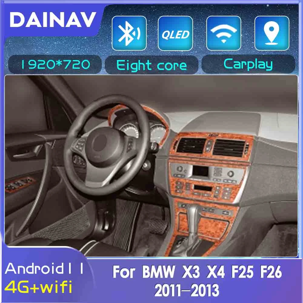

CarPlay 256 ГБ 2 Din Android 11 автомобильный стерео видеоплеер для BMW X3 E83 2004-2010 NBT система автомобильное радио Авторадио головное устройство GPS навигаци...