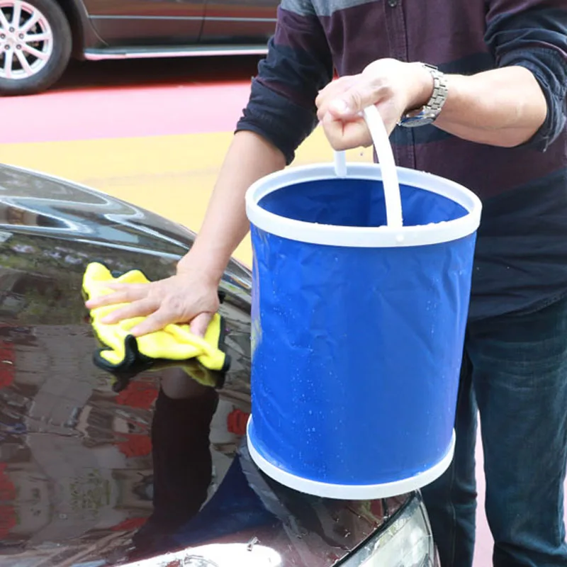 

13L Multifunctional Portable Folding Bucket Outdoor Fishing Car Wash Cleaning Tool for Lexus ES250 RX350 330 ES240 GS460 CT200H