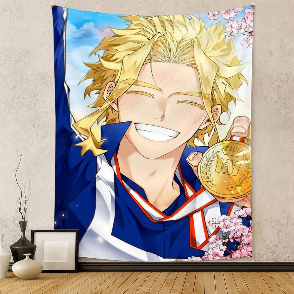 Фото Флаг A-All M-Might T-Toshinori Y-Yagi-AMTY с цифровой печатью для гаража, стены, улицы, декоративное украшение №2