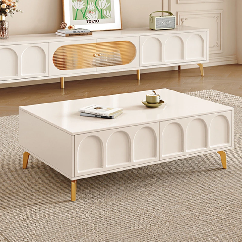 

Hotel Luxury Elegant Coffee Tables Small Dining Mid Century Coffee Tables Patio Stoliki Kawowe Living Room Furniture YQ50CT