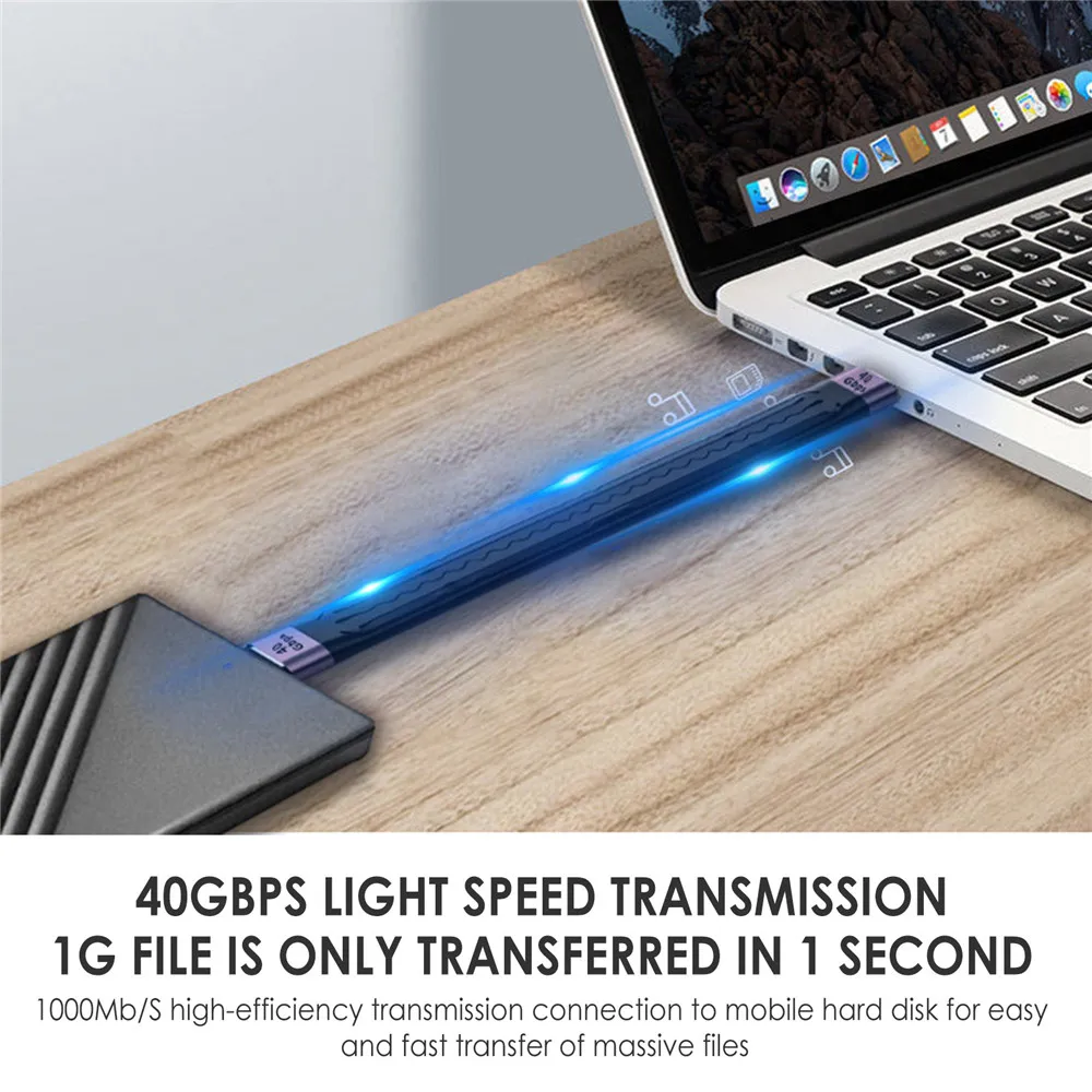 USB 4.0 Thunderbolt 3 Type C Charge Cable PD 100W 5A QC Fast Charging Charger 4K@60Hz 40Gbps USB-C Type-c Data Line - купить по