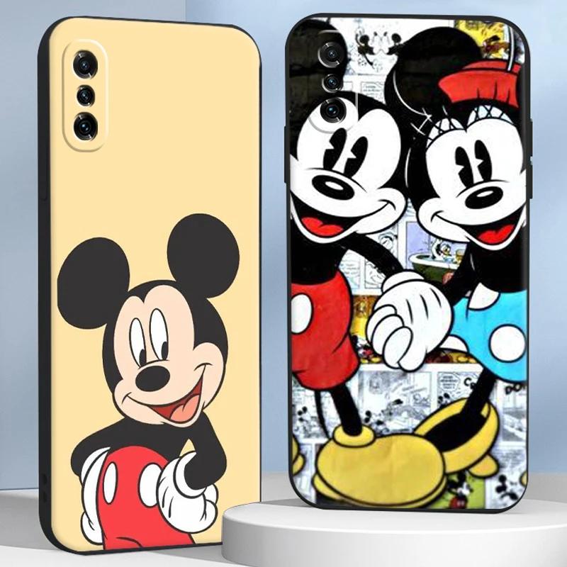 

Disney Mickey Phone Case For Xiaomi POCO X3 Pro M3 Pro NFC F3 GT 11 Lite Silicone Cover TPU Black Back Carcasa Coque Shell
