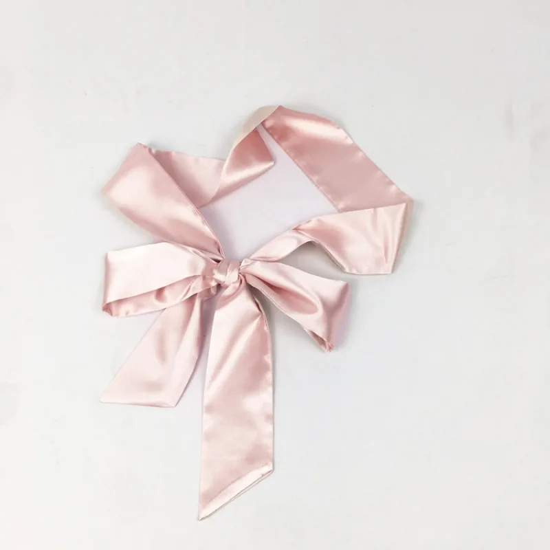 

Шелковый пояс, широкий пояс для юбки, Женский ремень, аксессуары для одежды, пояс с бантом, мягкий пояс, черный, бордовый аксессуар