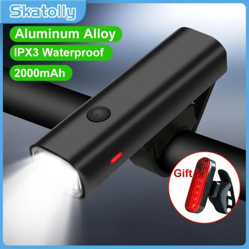 

Водонепроницаемый велосипедный фонарь, светодиодный фонарь из алюминиевого сплава с зарядкой от Usb