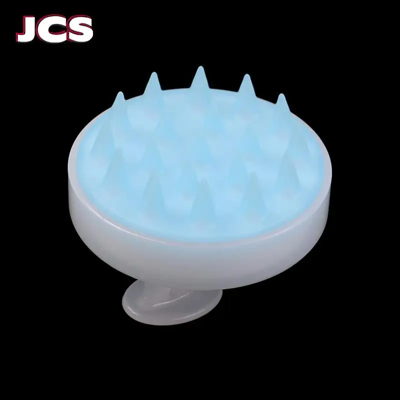 

1 piece Beauty Spa Tools Shampoo Comb Silicone Teeth Hair Scalp Soft Massage Brush Hair Washing Comb Body Bath Massager