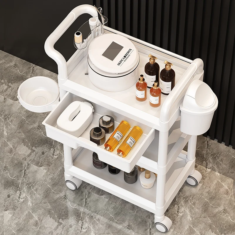 Барная полка для педикюра полка-тележка салона гостевая доставка тележка