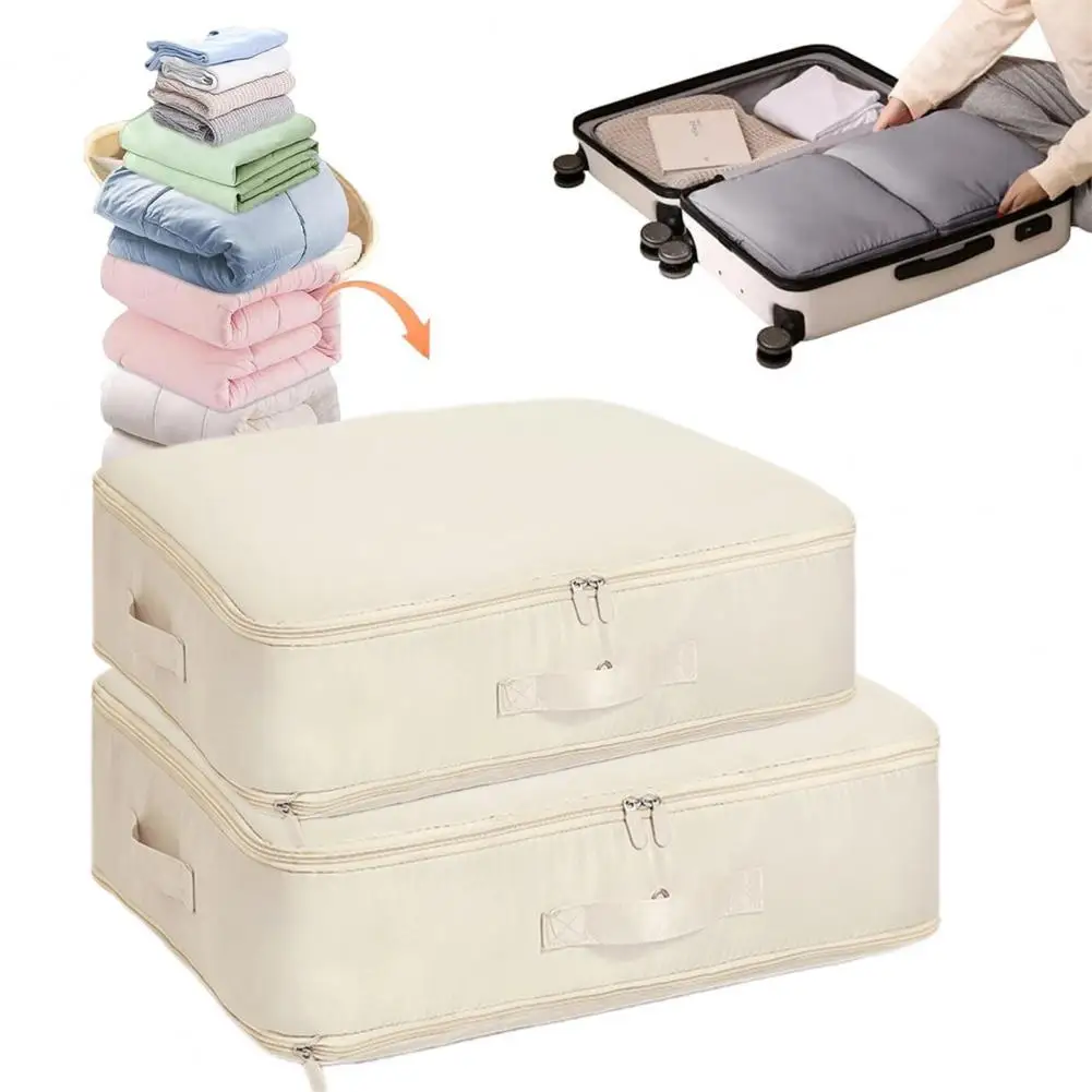 Компрессионная Компактная сумка для хранения с застежкой-молнией и ручкой