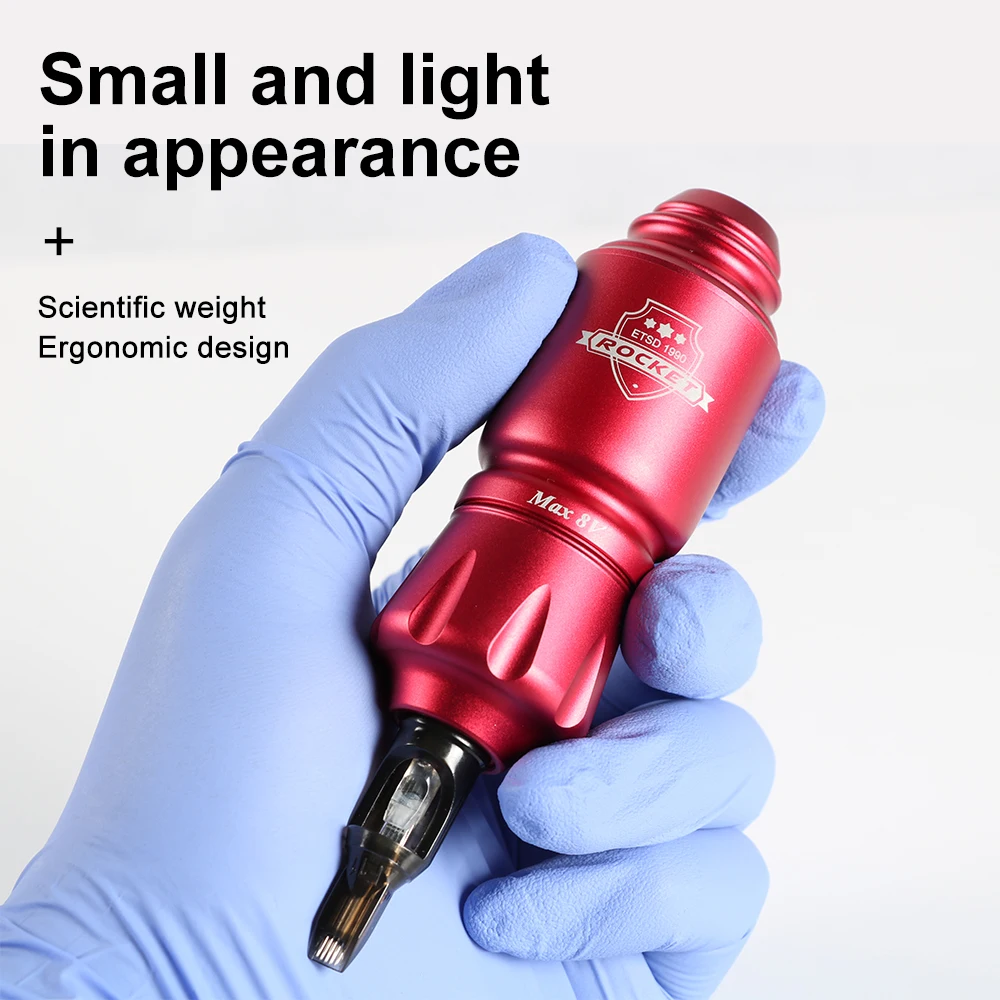 Профессиональная роторная машина для татуировки ручка беспроводная батарея