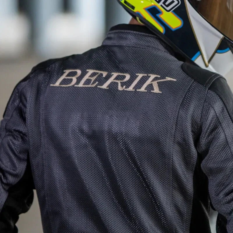 Куртка мужская мотоциклетная Всесезонная дышащая с сеткой