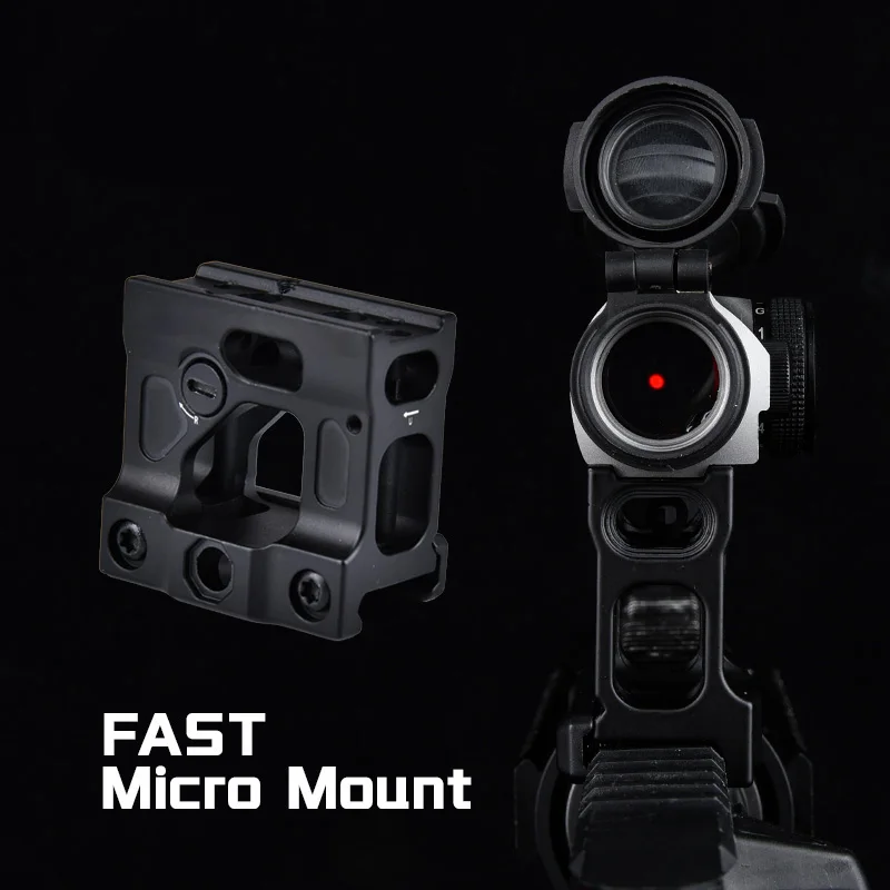 

UNIT Tactical Fast Micro Mount Original H1 H2 T1 T2 CompM5 ROMOE 5 Optic Sight Hunting Rifle Red Dot Scope Picatinny Mount