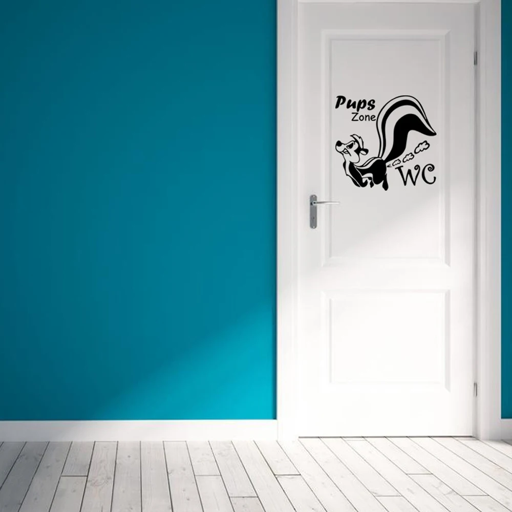 Наклейка на унитаз Fuuny белка водостойкая съемная наклейки с животными стену | Дом