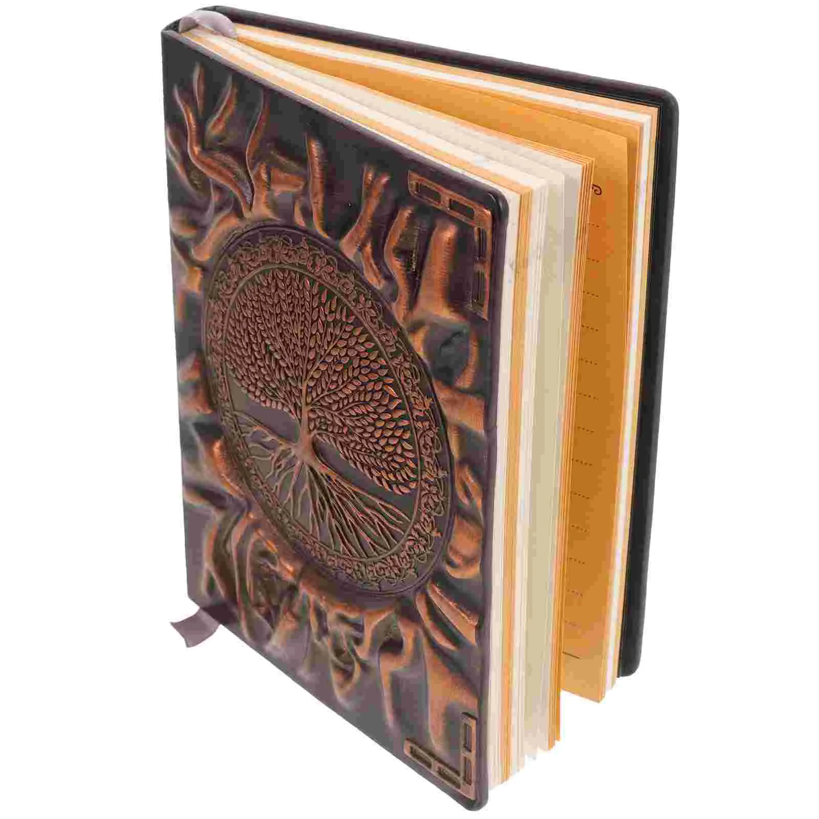 

Notebook Travel Diary Manual Retro Notepad Vintage Sketchbook Pu Journal