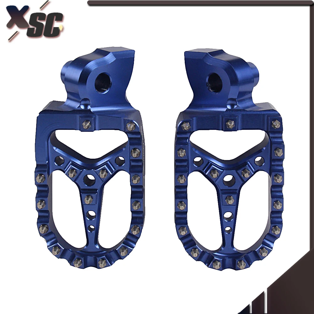 

Подножки для мотоцикла с ЧПУ, подножки, педали для YAMAHA Yz125 Yz 125 250 Yz85 Yz450f Wr250 450f 1999-2017, питбайк