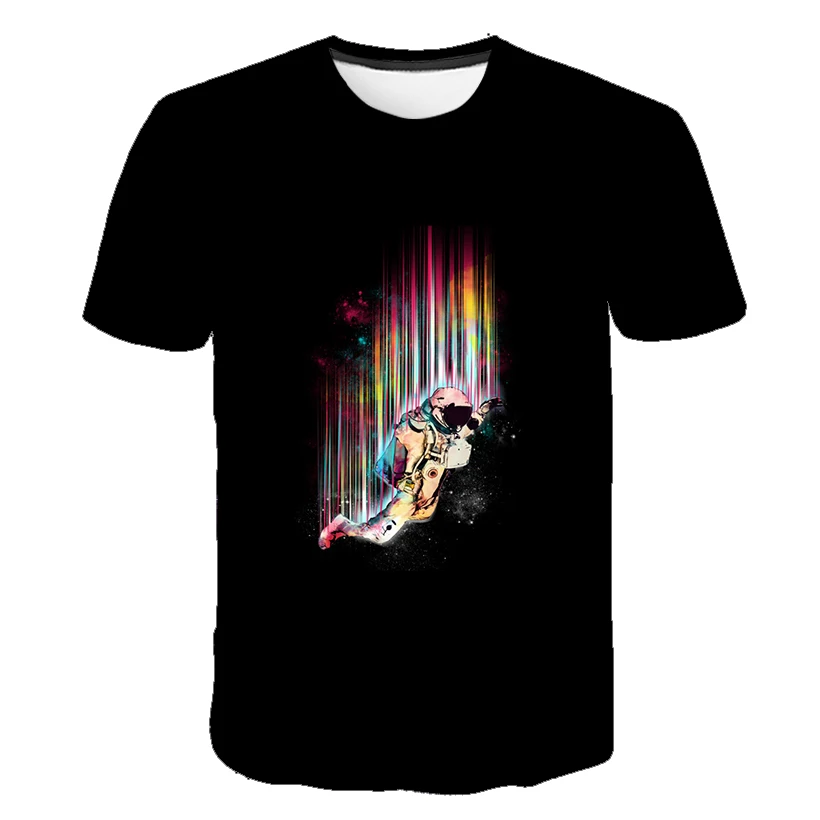 

New fashion cartoon T-shirt summer short sleeve round neck T-shirt T-shirt boy casual top girl T-shirt
