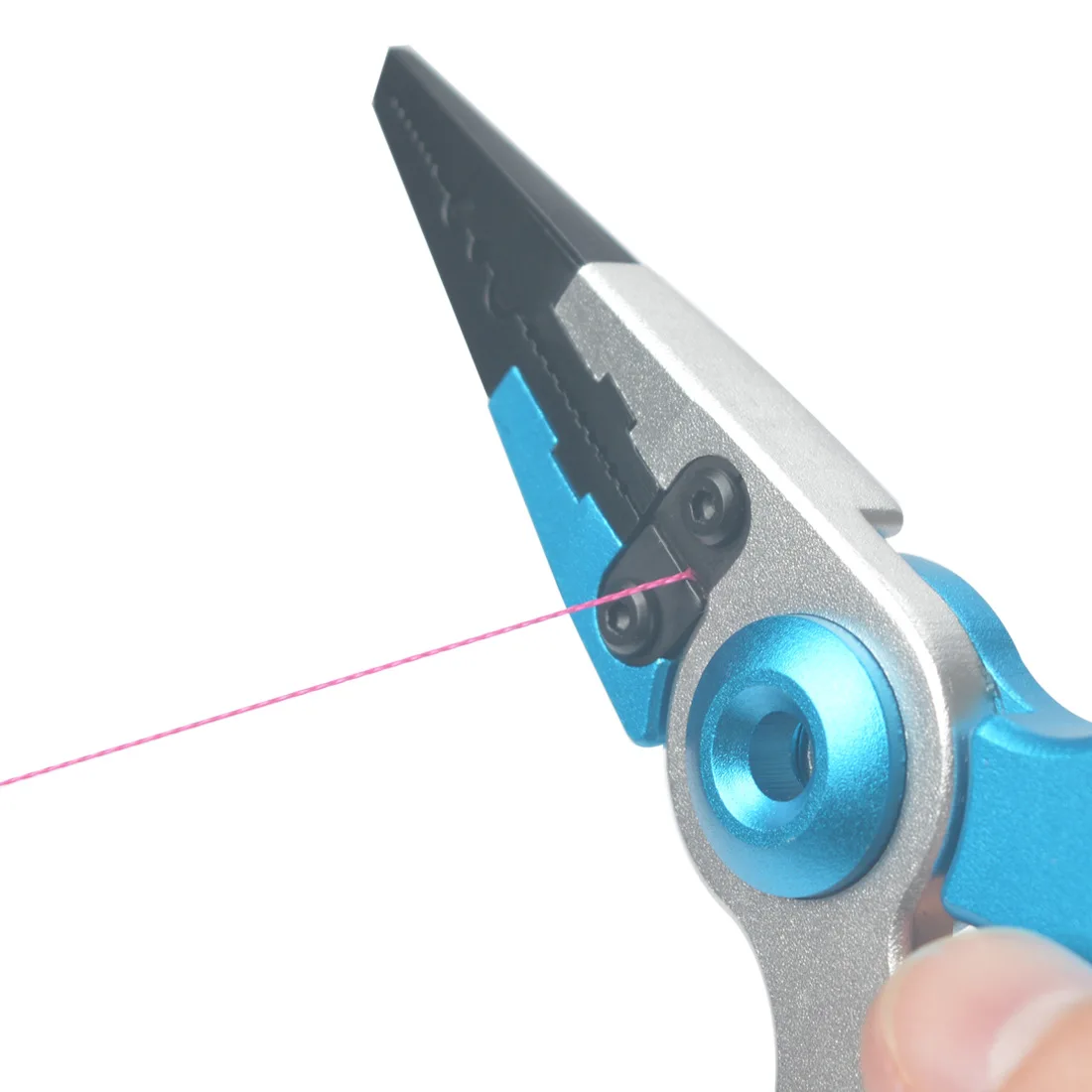 Алюминиевые рыболовные плоскогубцы кусачки для оплетки разъемных колец