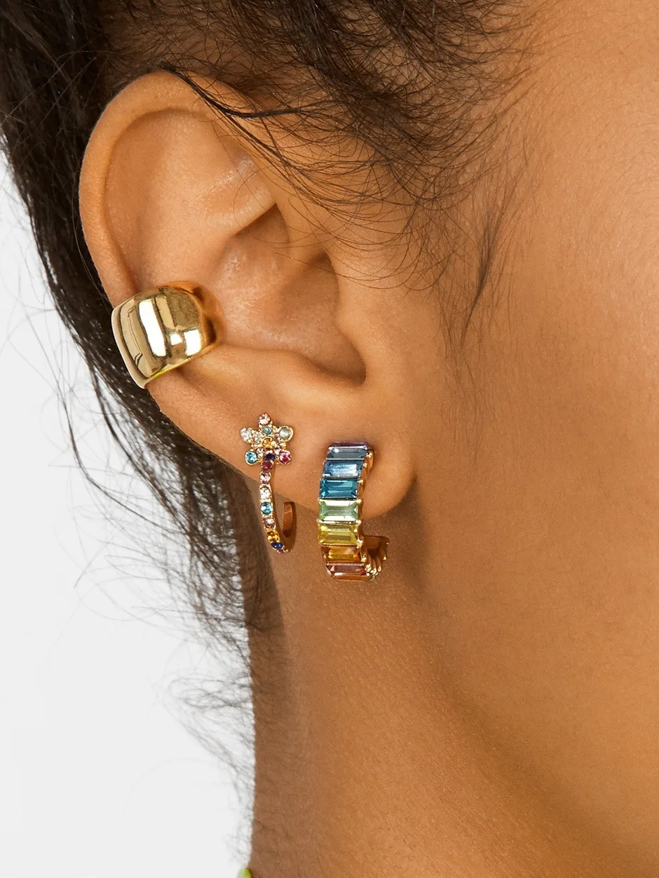 Жемчужные ушные манжеты в богемском стиле штабелируемые серьги с-образной формы