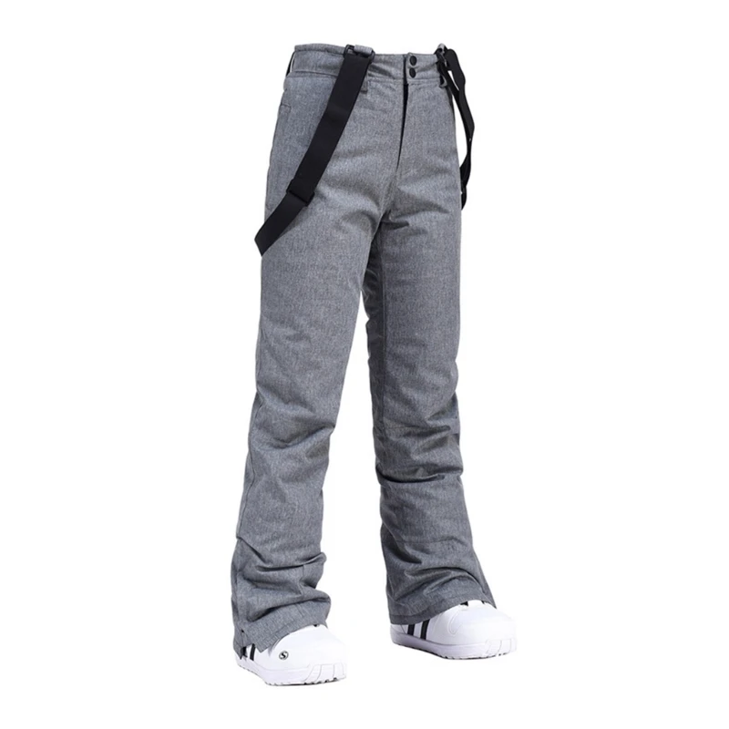 Зимние теплые лыжные штаны для мужчин и женщин походы на сноуборде