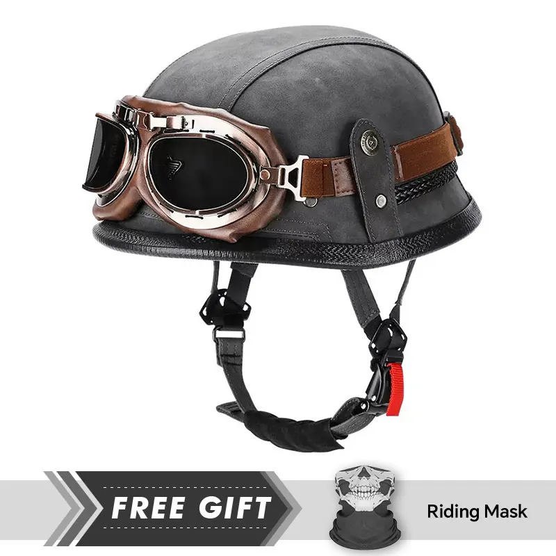 Защитный полулицевой шлем для езды мужские и женские мотоциклетные шлемы