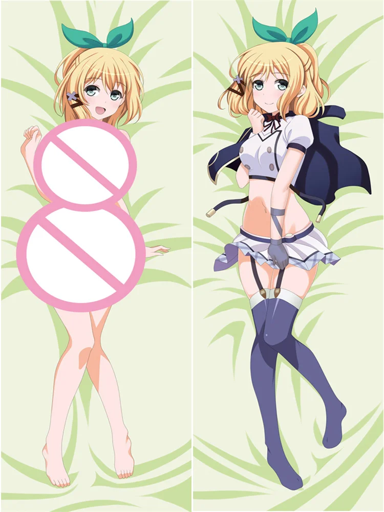 2WAY Akashic Records of Bastard Magical Instructor Pillowcase Cartoon Anime Dakimakura Celica Rumia Bedding Pillow Hugging Body