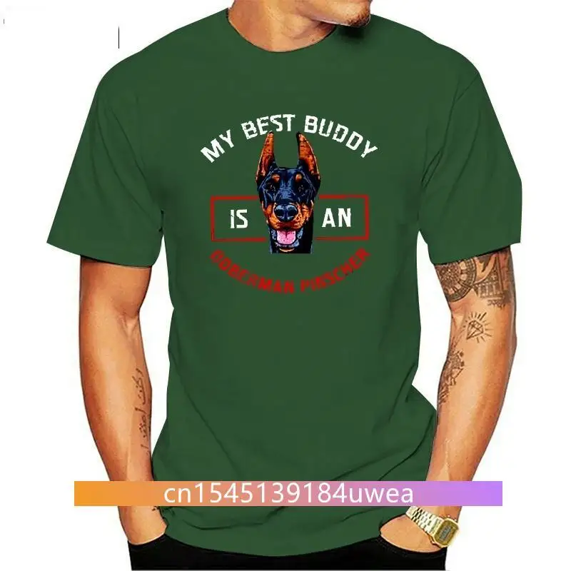 New Doberman Tee Shirt For Mens Girl Boys O-Neck Comical Tee Shirt For Men Big Size 3xl 4xl 5xl Clothes High Quality