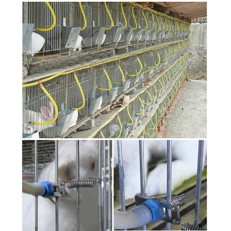 

10 шт./упак. Автоматическая соска, водная питатель, Поильник для птиц питатель, грызуны, мышь, кролик, ферма, товары для животных