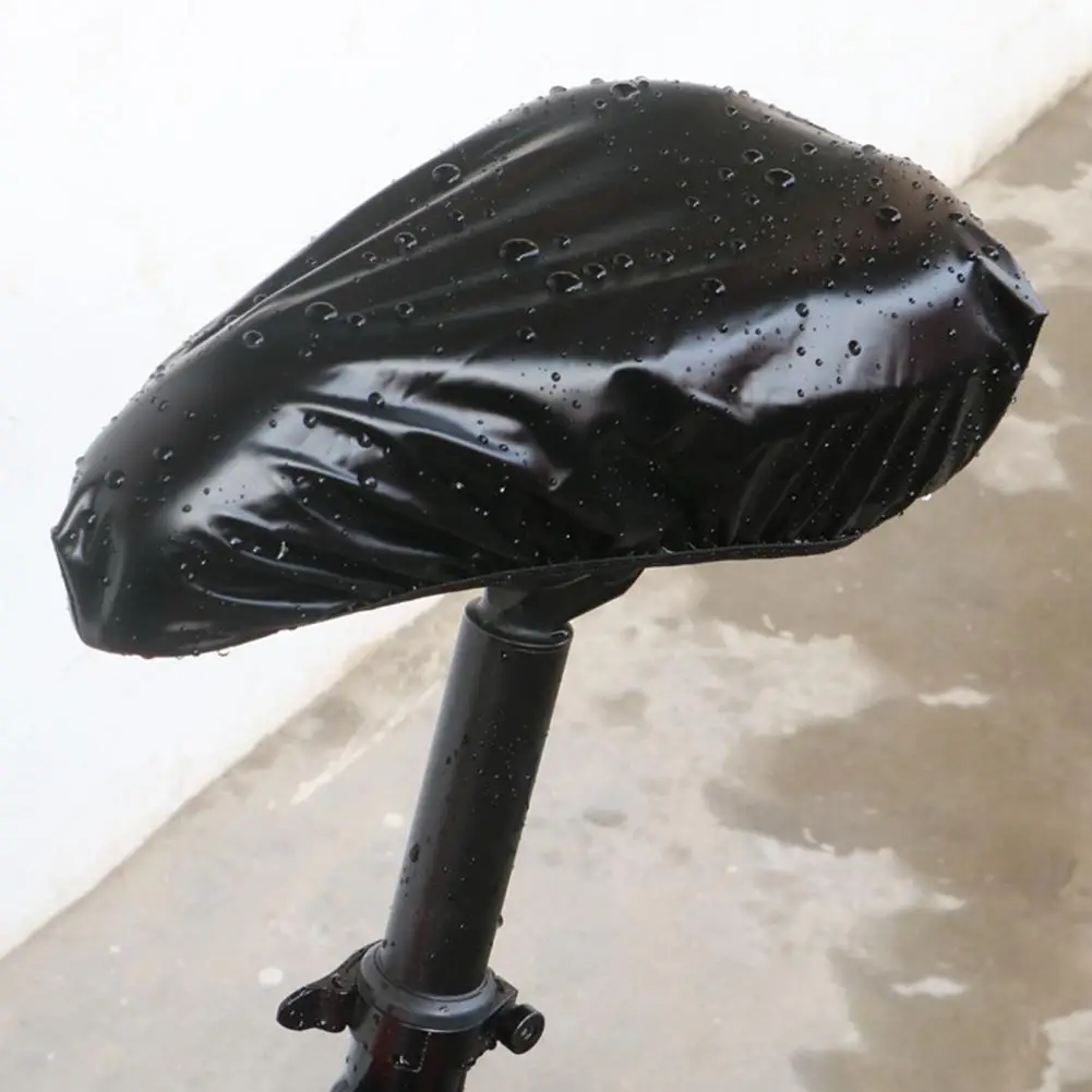 

Seat Cushion Seamless Waterproof PVC Windproof Saddle Rain Cover Cycling Accessories