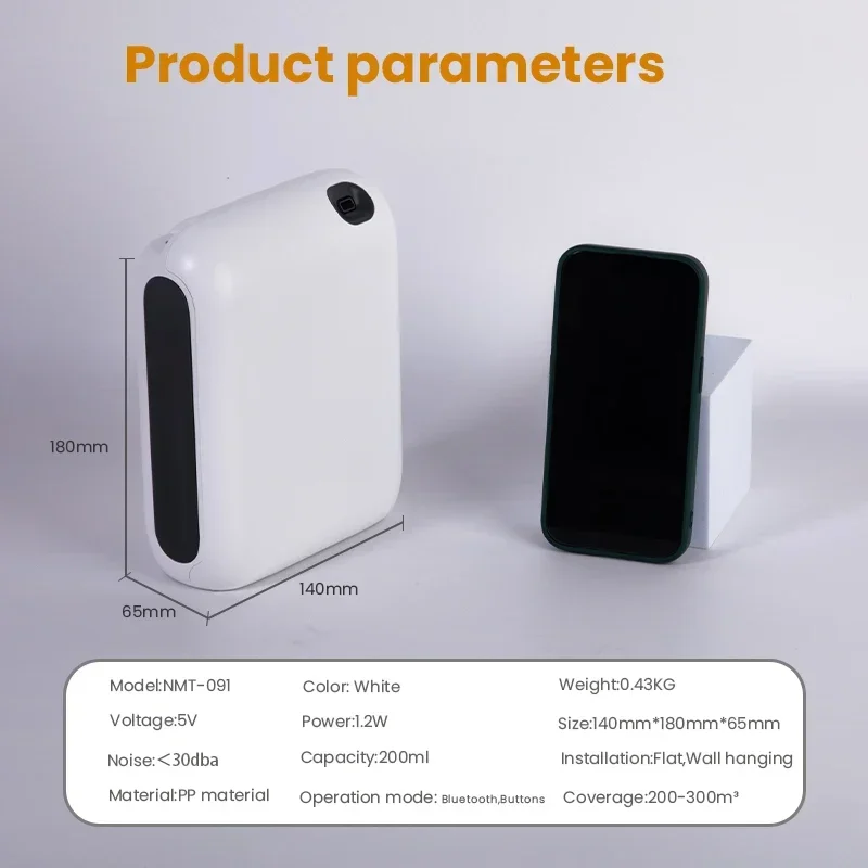 Bluetooth-диффузор распылитель для ароматерапии электрический освежитель воздуха