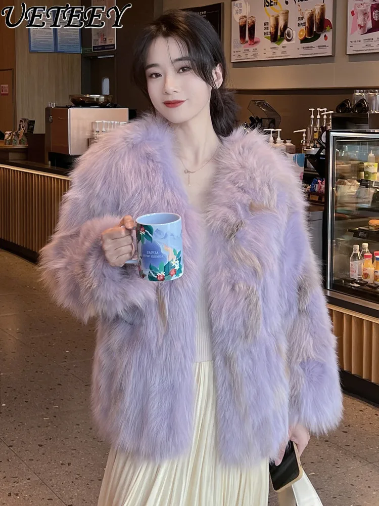 Рисунок 4 - Женское зимнее пальто из искусственного лисьего меха