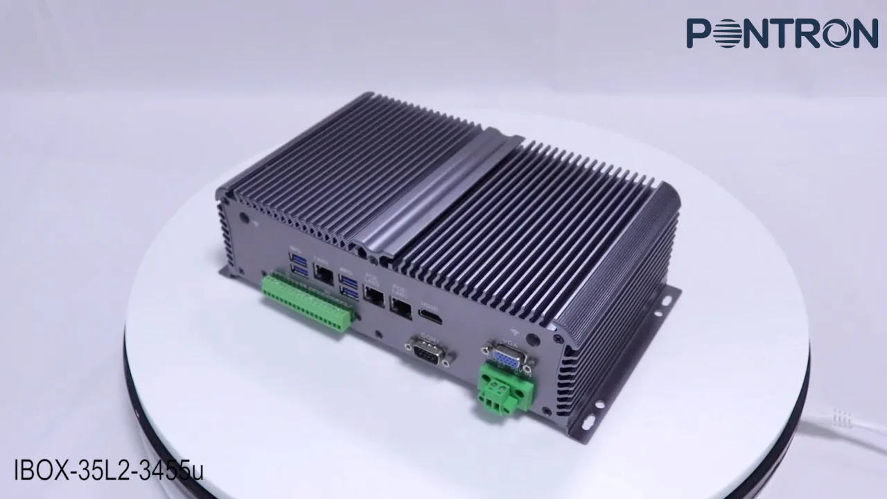 

intel i5/i7 embedded 4 POE rugged laptop industrial computing compact industrial computer mini box pc