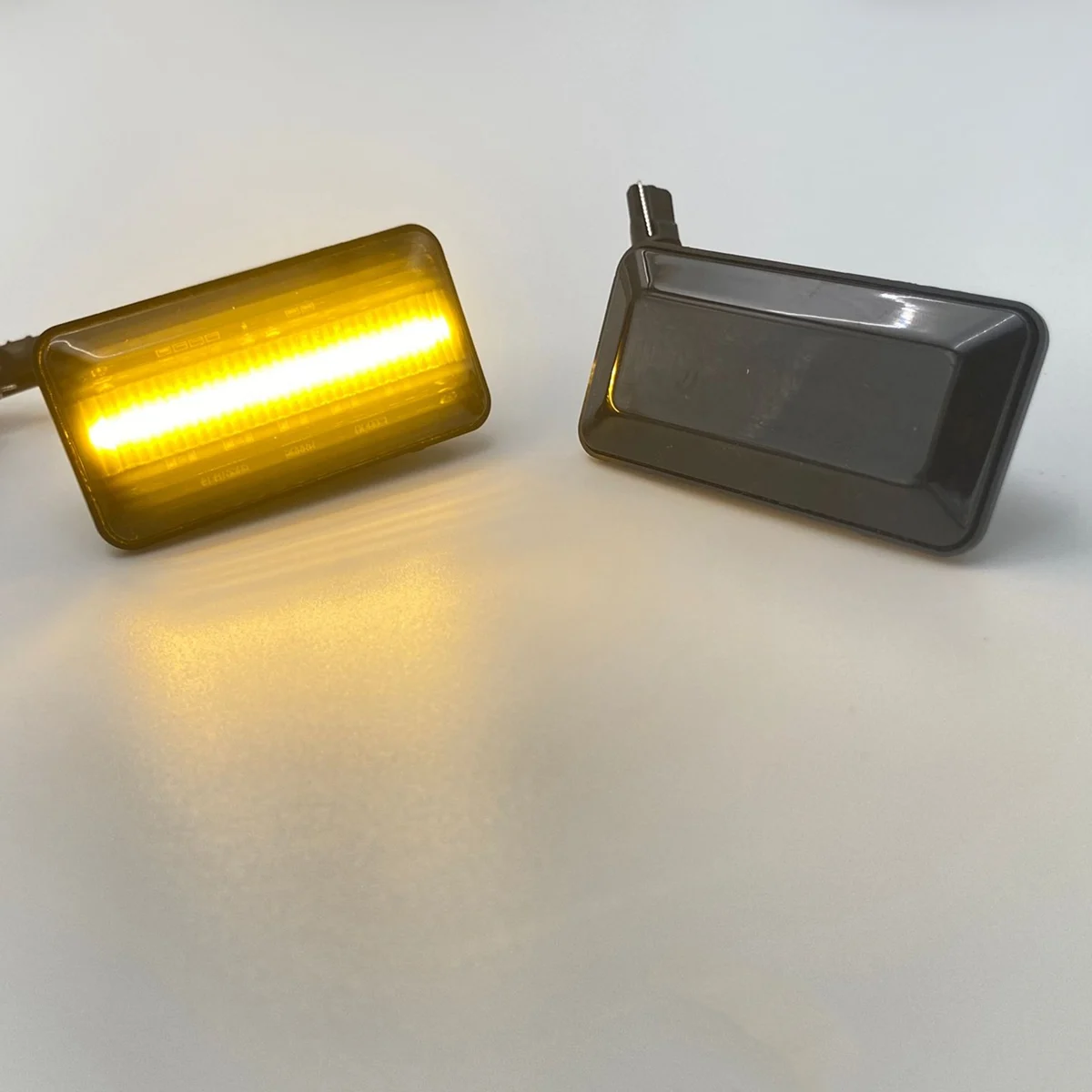2 шт. динамические светодиодные боковые габаритные фонари указателя поворота для