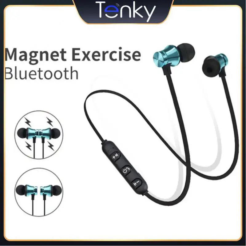 

With Microphone Wireless Headphone Hanging Neck Tws Handfree Earbuds Super Long Standby Noise Reduction For Huawei With Mic