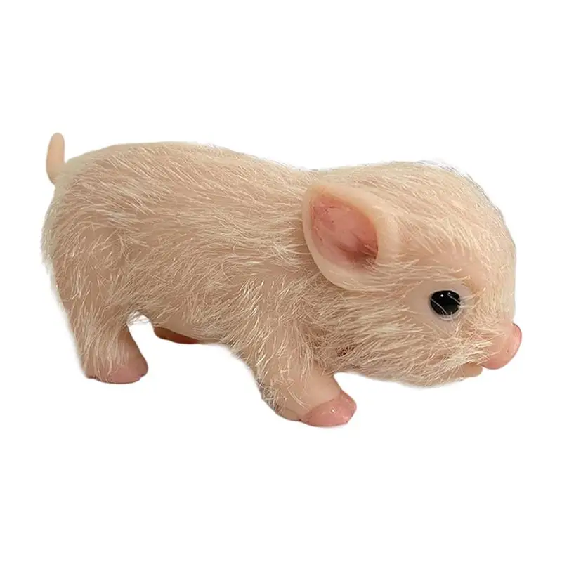 

Doll Bebe Painted Piglet Toy Simulated Toy High-Quality Silicone Small Pig Gifts For Toddlers 3