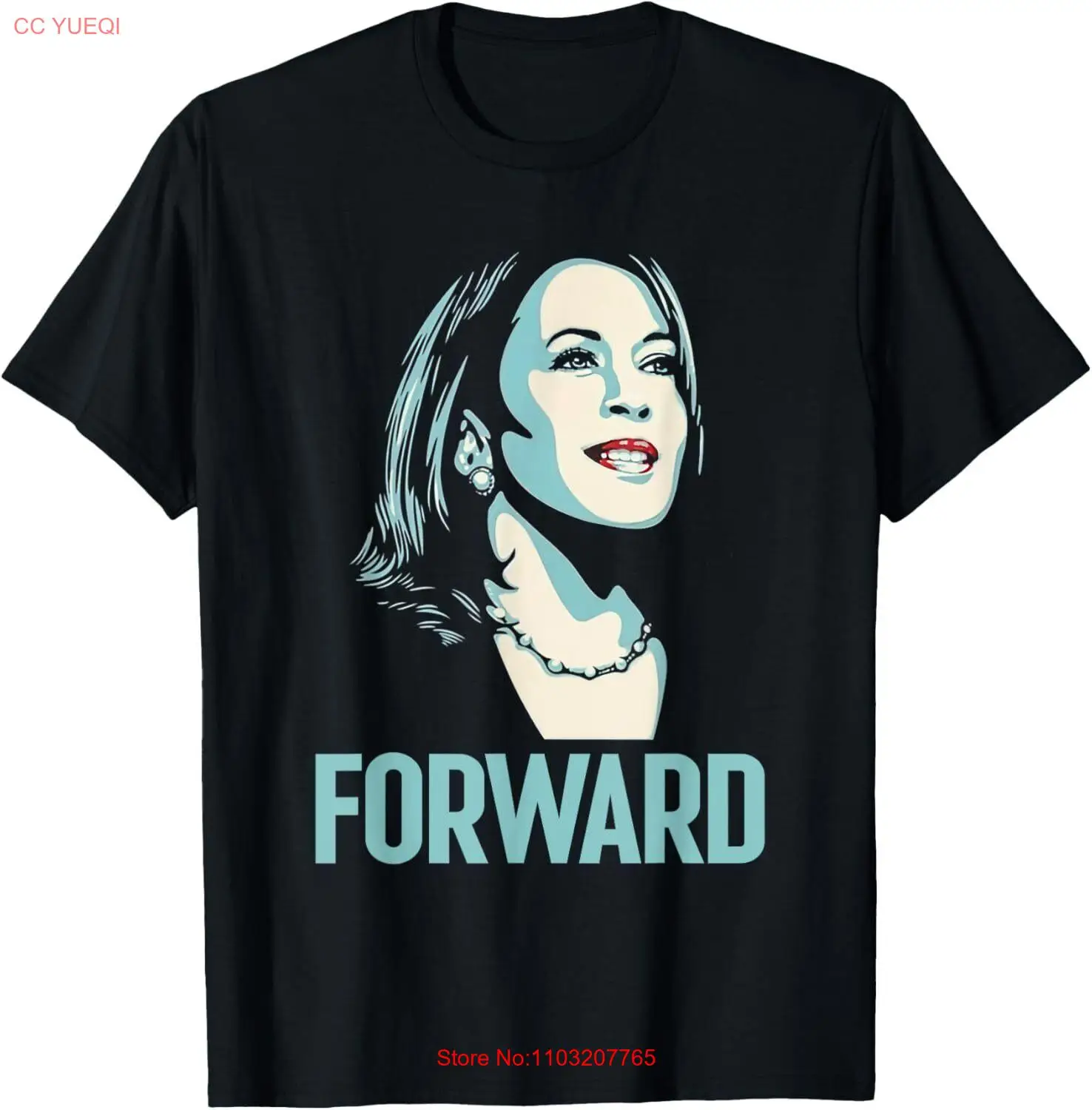 Футболка President Presidential Election Kamala Harris FORWARD 2024