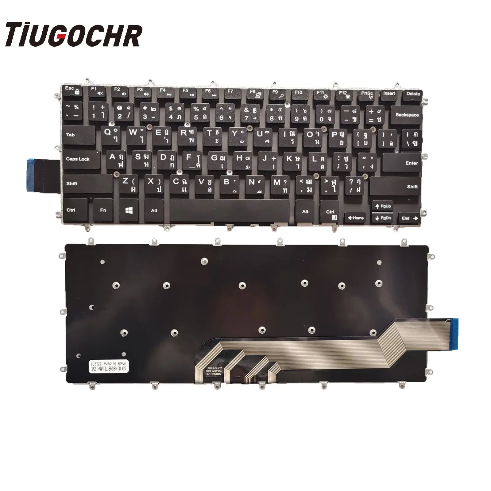

New for DELL Inspiron 14 7460 7466 7467 7560 Keyboard Backlit TI