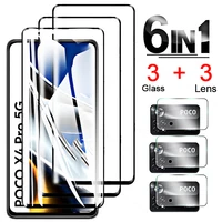 Protective Glass for Xiaomi Poco Pro Glas Screen Protectors Pocco Poko Poxo Pro NFC Tempered Camera Lens