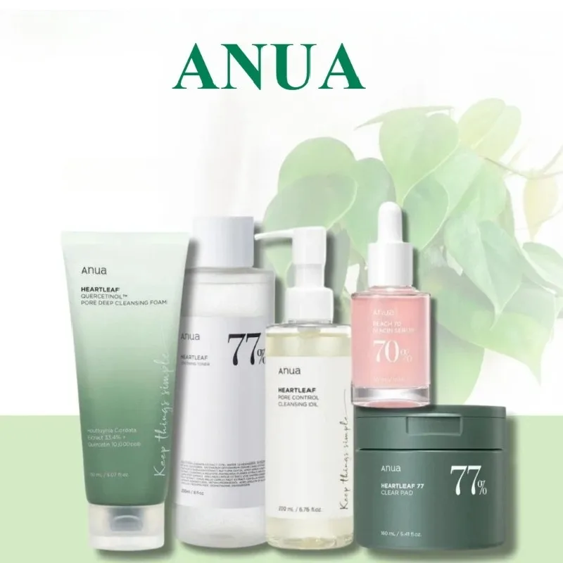Корея ANUA Средства по уходу за кожей Heartleaf 77% Успокаивающий тоник Очищающее масло