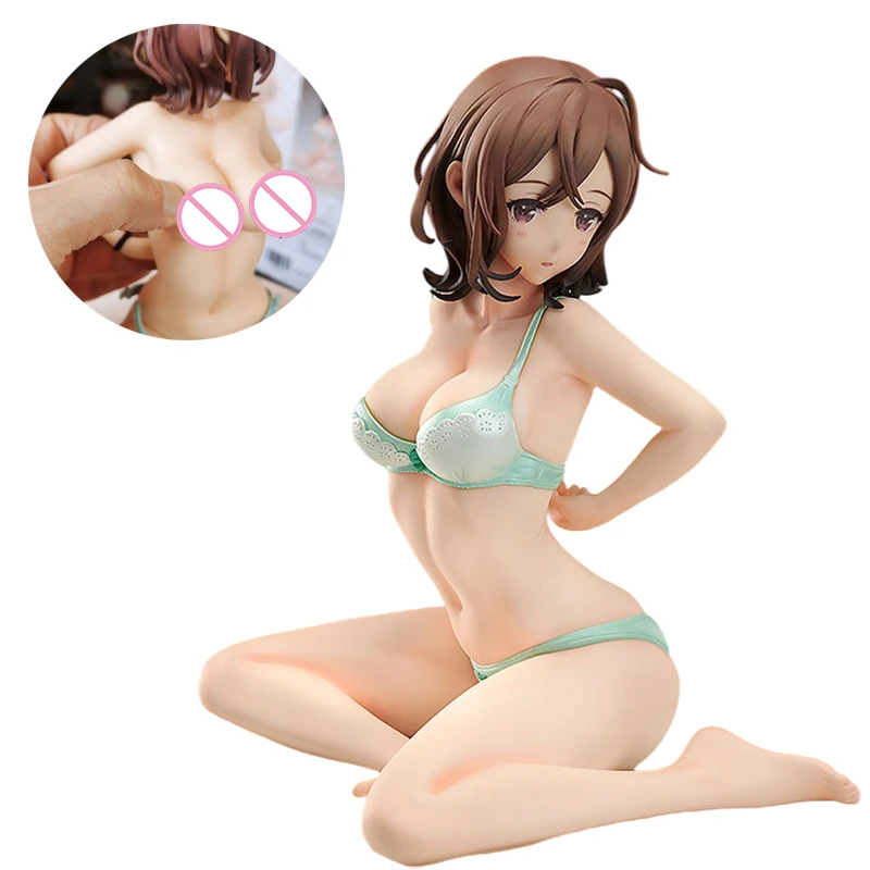 

Мягкая грудь 1/4 освобождающая B-style Kigae Morning Girl Аниме ПВХ экшн-фигурка игрушка для взрослых Коллекционная модель Кукла 18 см