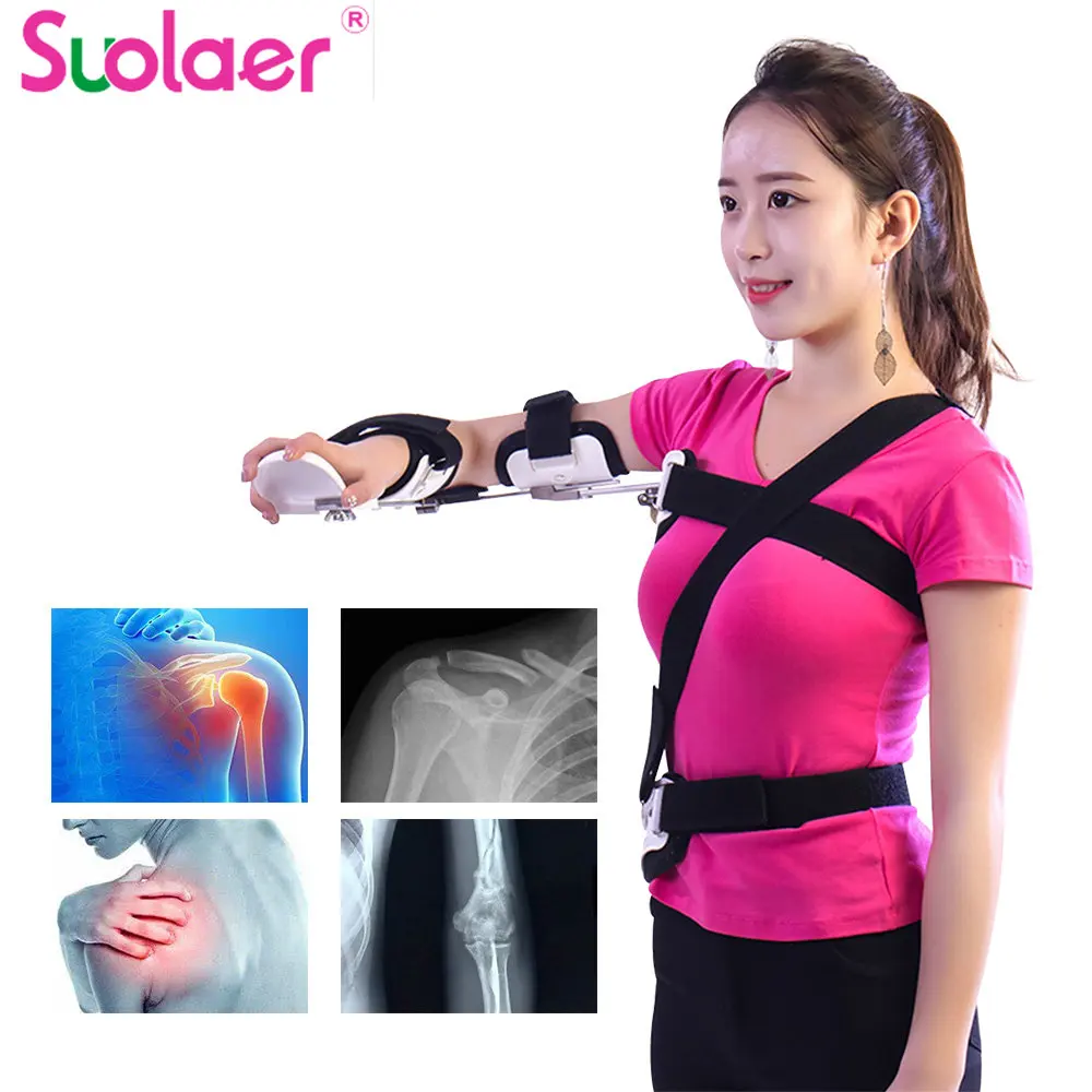 

Adjustable Shoulder Abduction Fixation Brace Elbow Injury Shoulder Dislocation Orthosis Humerus Fractures Rehabilitation Support