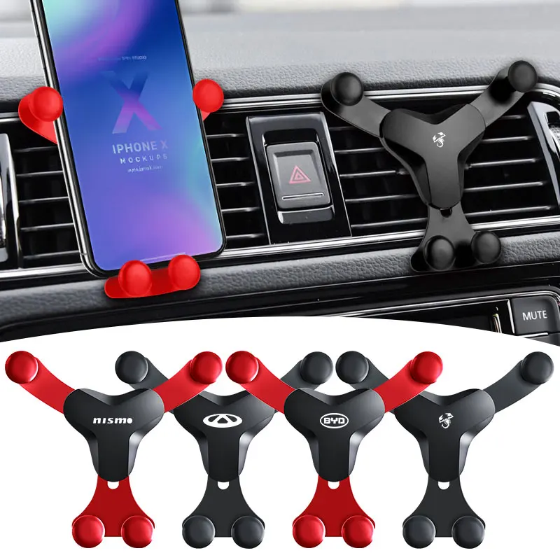 

1pcs Car Air Vent Mount Triangle Fixation Mobile Phone Holder for Mercedes benz AMG W204 W203 W212 W211 W124 W210 GLC GLE E CLA